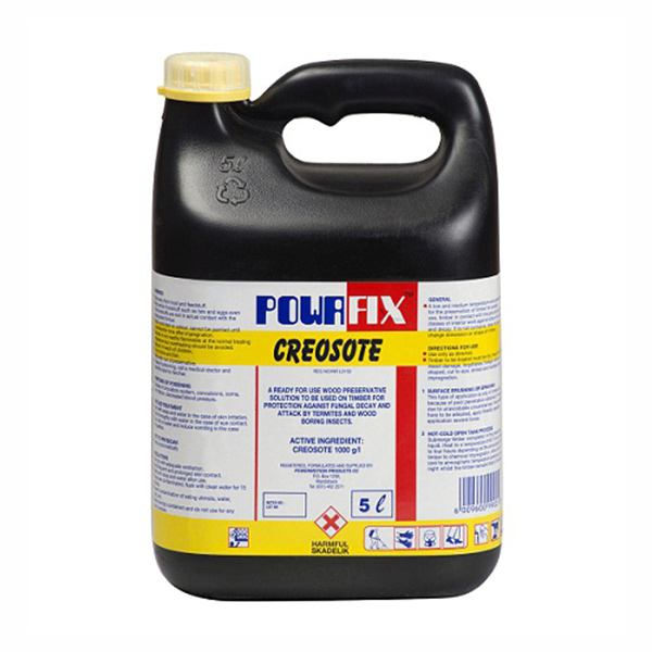 CREOSOTE WOOD PRESERV BLACK 5LT