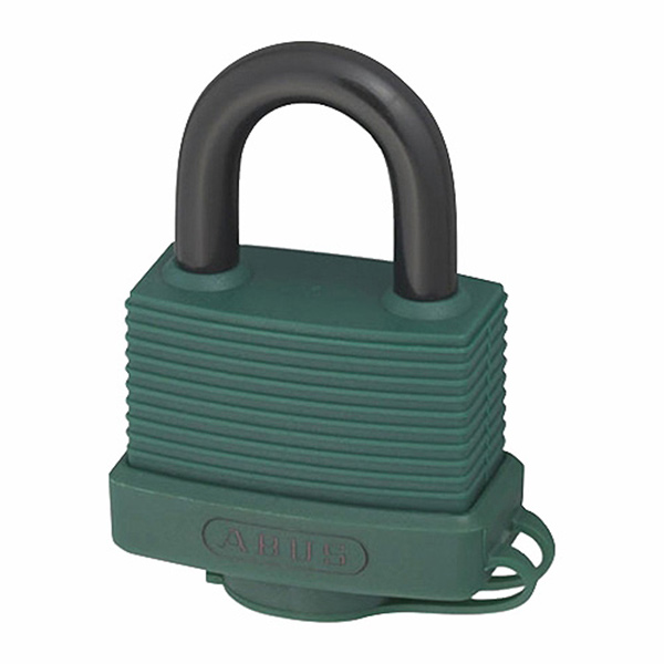 ABUS PADLOCK 45MM W/PRF GREEN