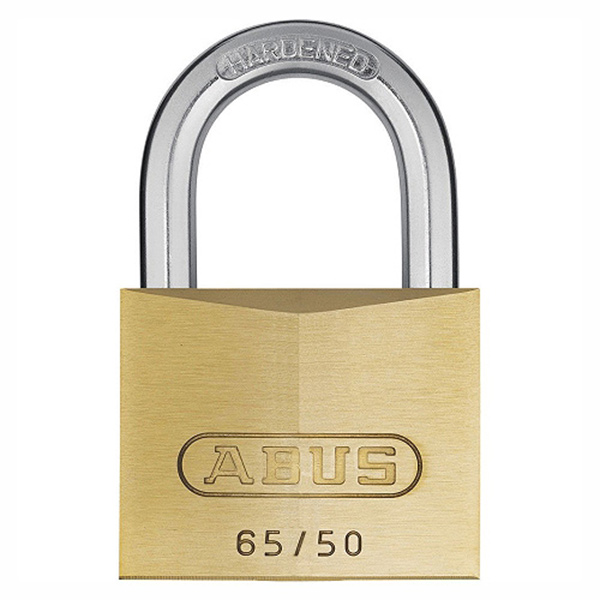 ABUS PADLOCK BRASS 50MM