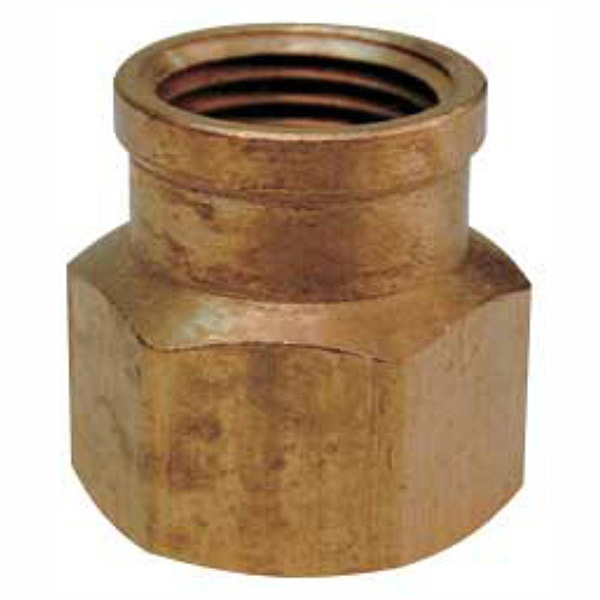 BRAS RED COUPLING 1/2 X 3/8"