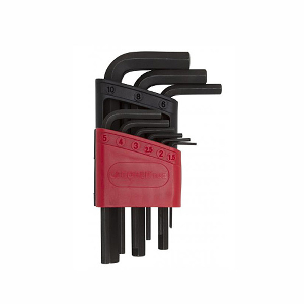 ALL KEY SET 1.5-10MM 9PC GED RED