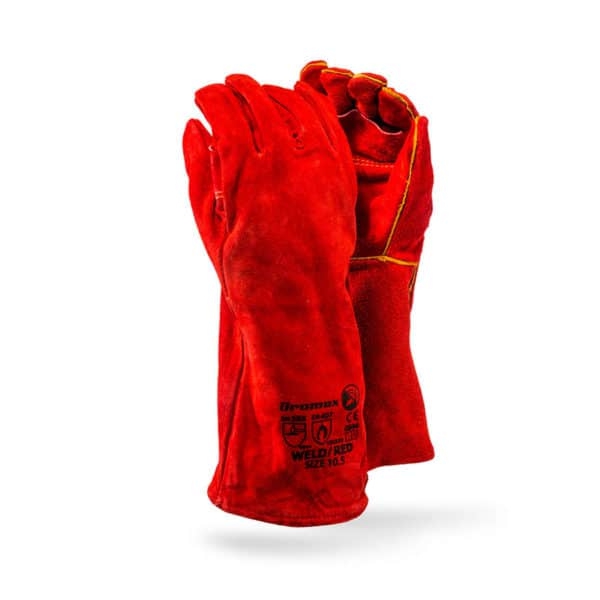 GLOVE HEAT RES RED ELBOW DROMEX
