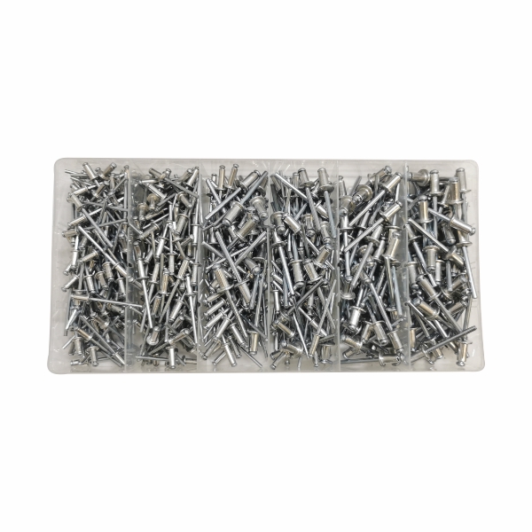 ASSORTED ALUM RIVET 500PC