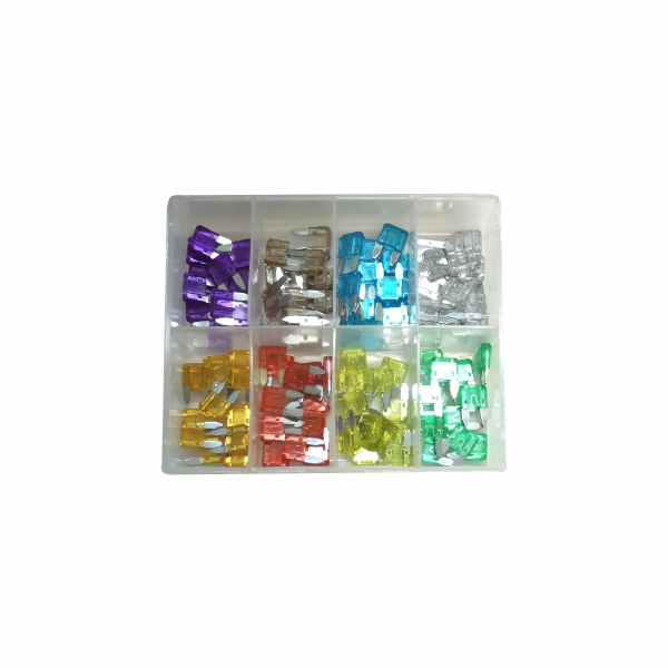 ASSORTED CAR FUSE MINI +/-100PC