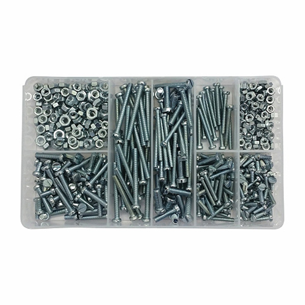 ASS MACH SCREWS METRIC 400PC
