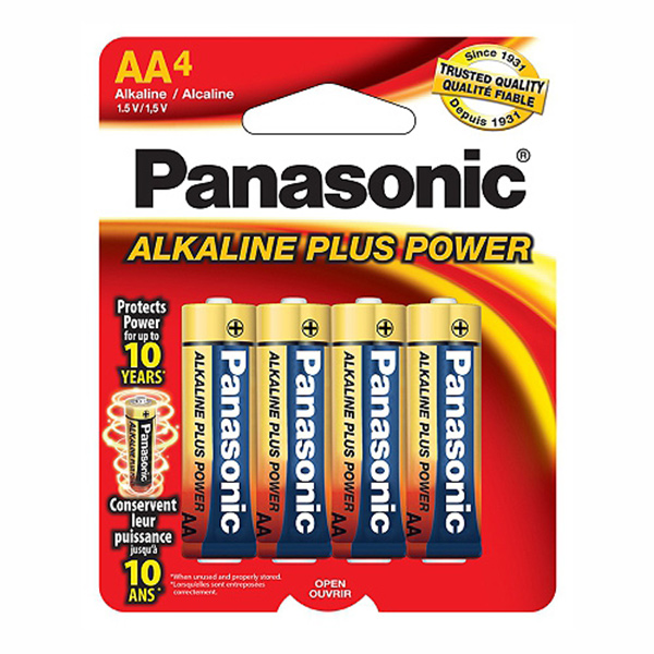 PAN BAT AA LR6T/4B 4P ALKALINE