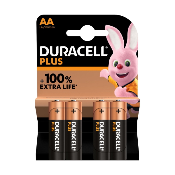 BATTERY AA PENL 4PC MN1500 DURACELL