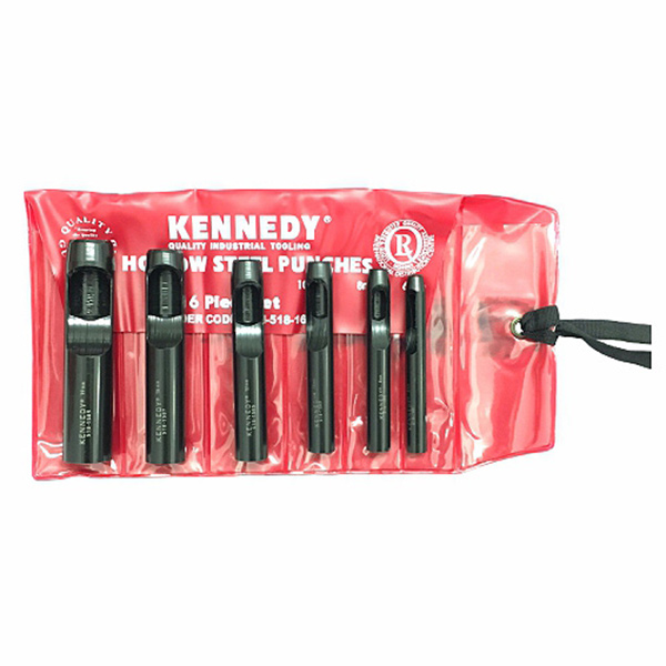 BELT PUNCH SET 6PC 6-19 KENNEDY