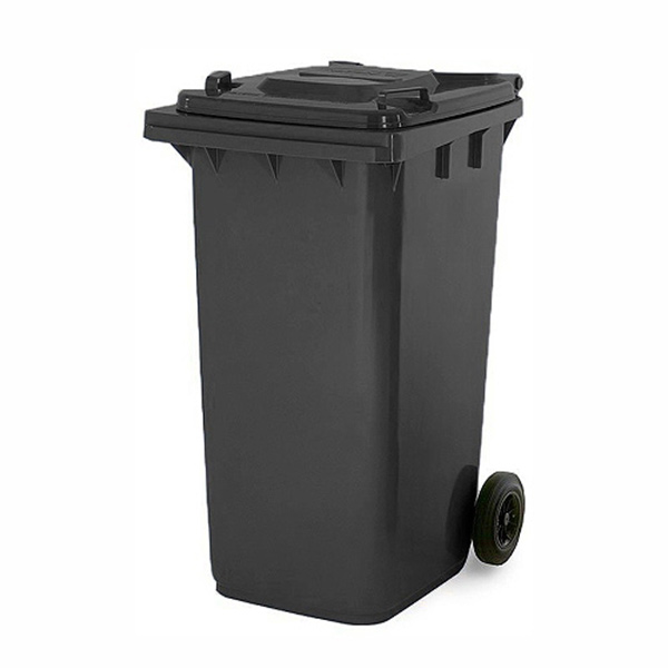 BIN WHEELY 240L BLACK PRIDE