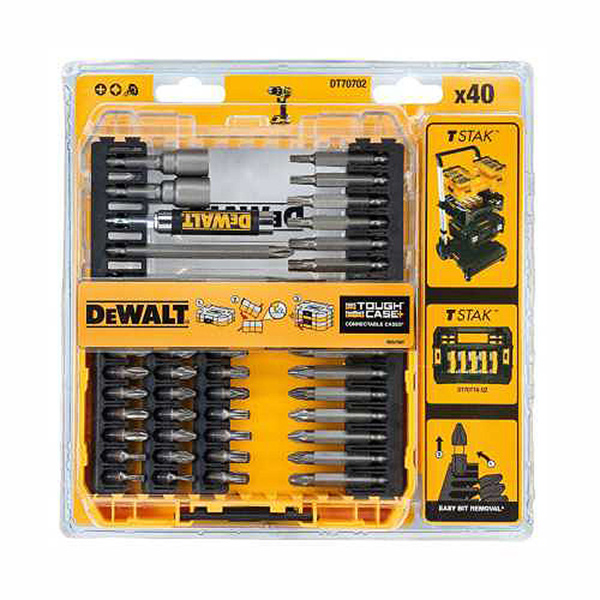 BIT SET S/DRIVER 40PC DEWALT