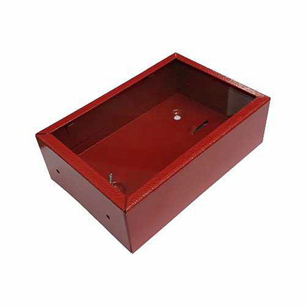 BOX FIRE RED 155X105X50