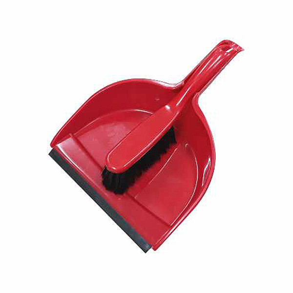 DUST PAN WITH 22MM LIP & BRUSH SET ACADEMY
