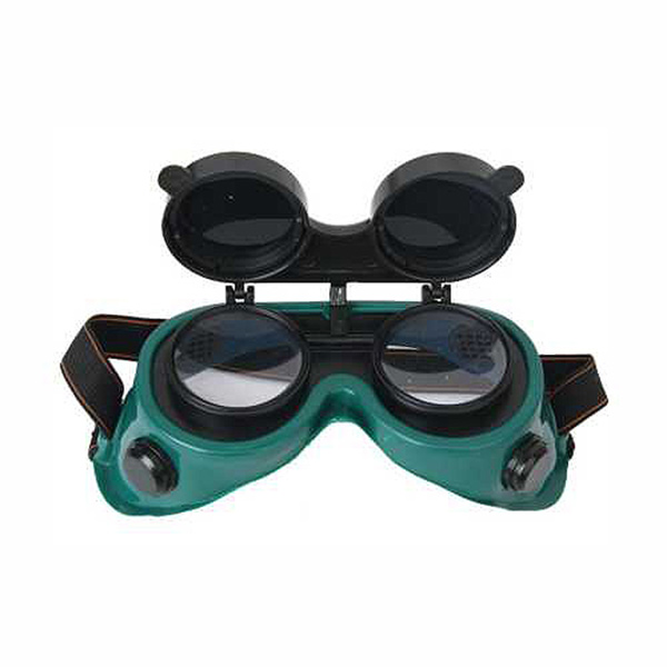 GOGGLES FLIP UP GREEN ECONO