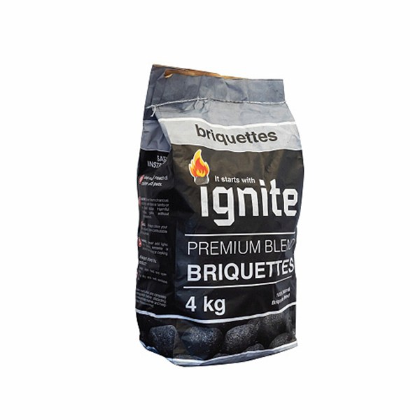 BRAAI BRIQUETTES 4KG