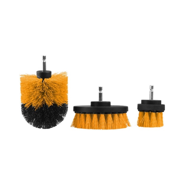 BRUSH SET DRILL 3PC TOLSEN
