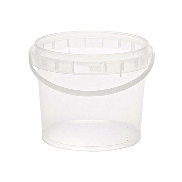 PLASTIC BUCKET& LID CL 1LT