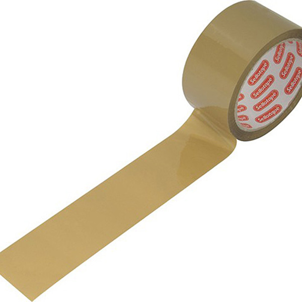 BUFF TAPE BROWN 48X50M ECONO