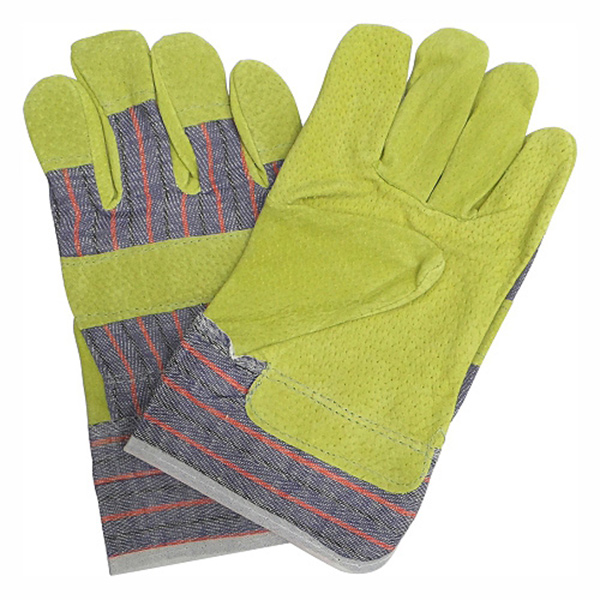 C/ST GL PIGSKIN YEL PALM BL CUFF