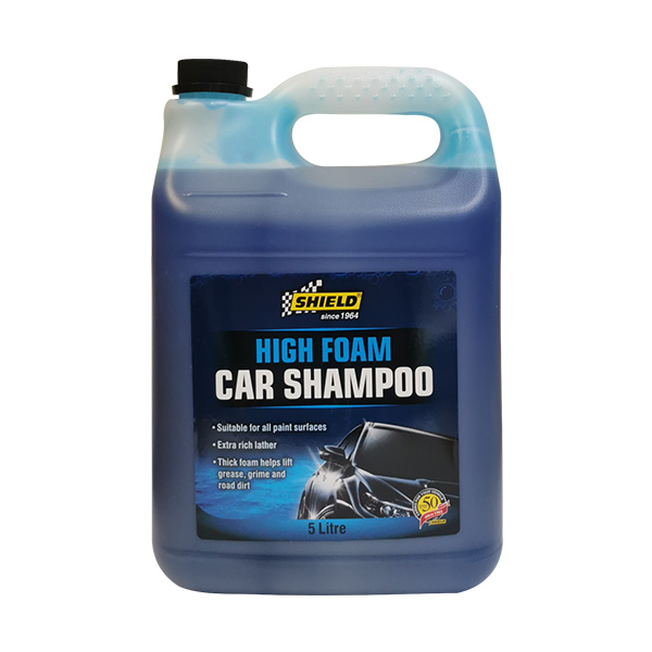 CAR SHAMPOO HIGH FOAM 5LT SHIELD