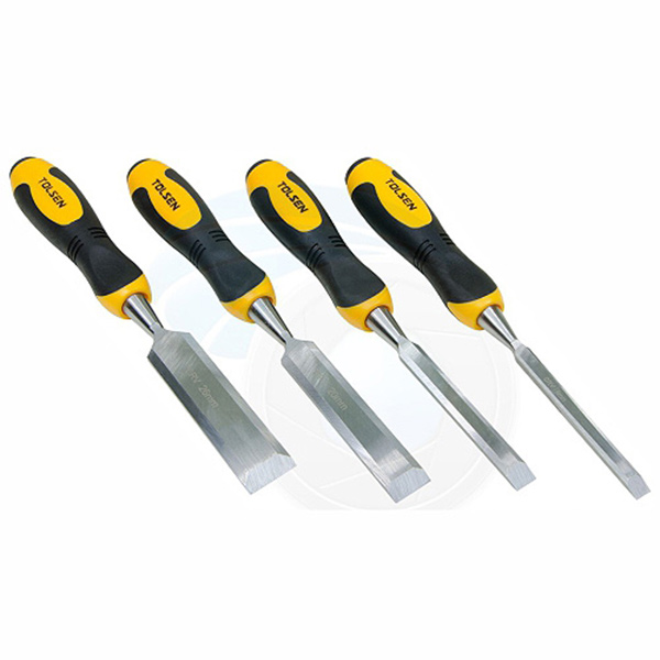 WOOD CHISEL SET 4P TOLSEN