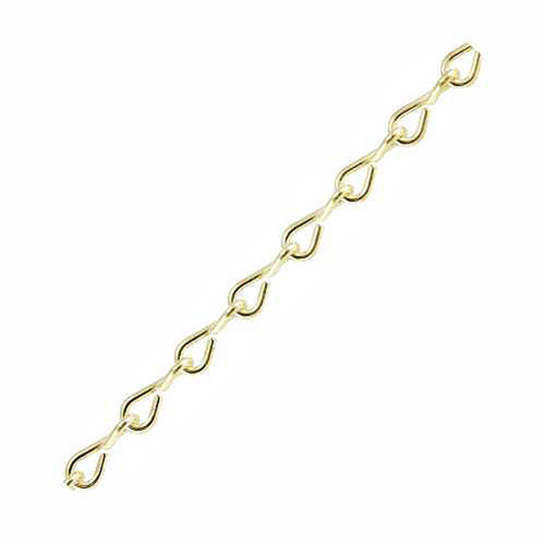 SINGLE JACK BRASS CHAIN 2.0mm