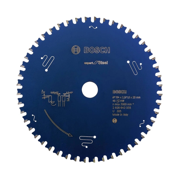 C/SAW BLADE STEEL 305X25 4-80 BOSCH