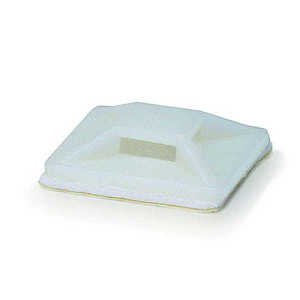 CABLE TIE MNT SQ 28X28 4PC CLE