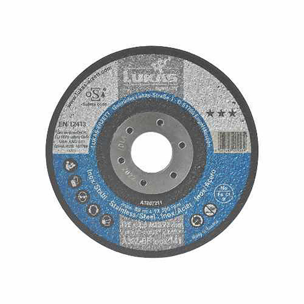 CUT DISC INOX 115-2.5 LUKAS