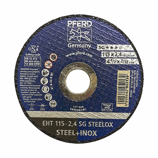 CUT DISC INOX 115-2.4 PFERD