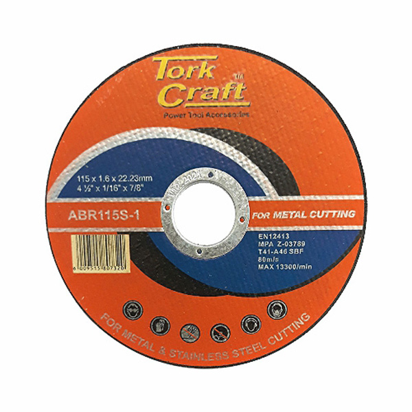 CUT DISC INOX 115-1.6 T/C