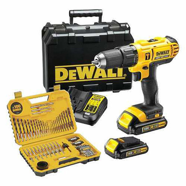 C/L DR 18V 1.5AH 2 BAT C/W KIT DeWALT
