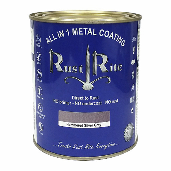 RUSTRITE HAMMERED SILVER 1L