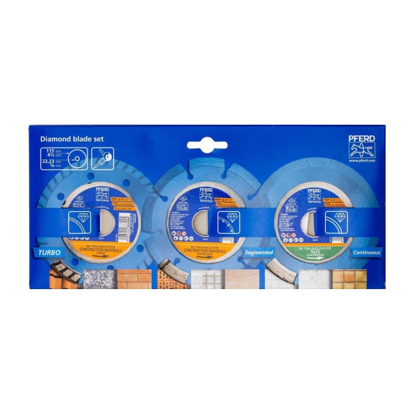 DIAMOND BL 115MM 3PCE PFERD