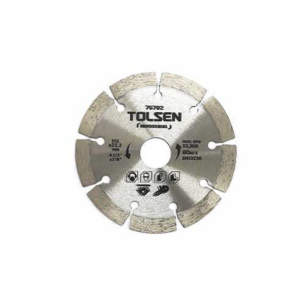 DIAMOND BL 115mm SEG TOLSEN