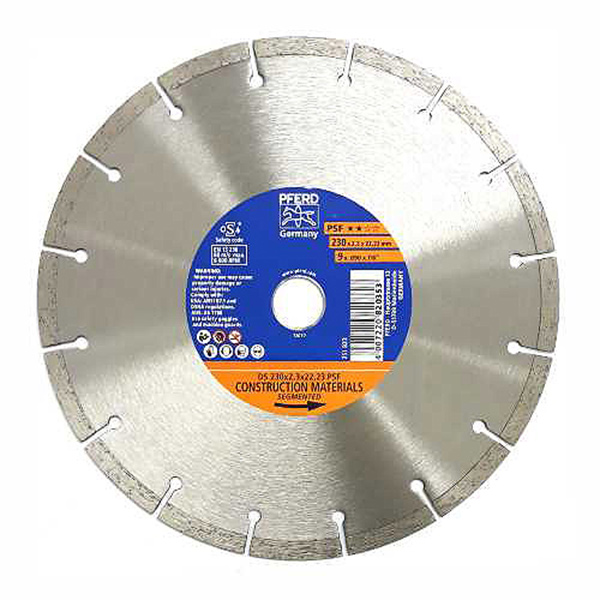 PFERD DIAMOND BLADE 230mm PSF SEG