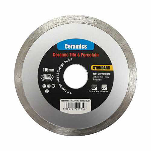 DIAMOND BLADE TILE 115MM RUWAG