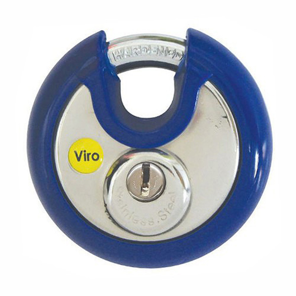 LOCK DISCUS 70MM S/ST VIRO