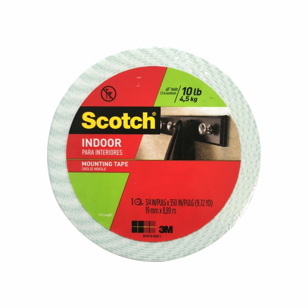 D/SIDED TAPE 1 X 19 X 8.89M 3M