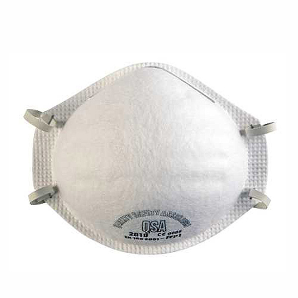 D/MASK W/O VALVE FFP1 2PC SABS