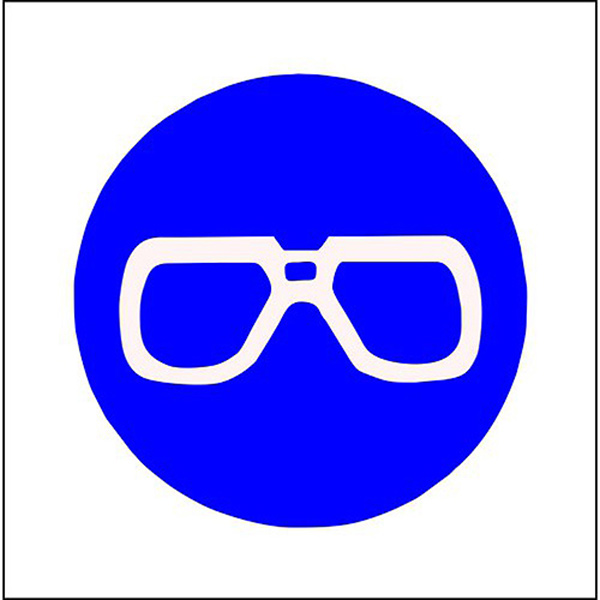 SIGN 290X290 EYE PROTECTION