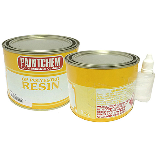 FIBRE GLASS RESIN 1LT (25ML H)