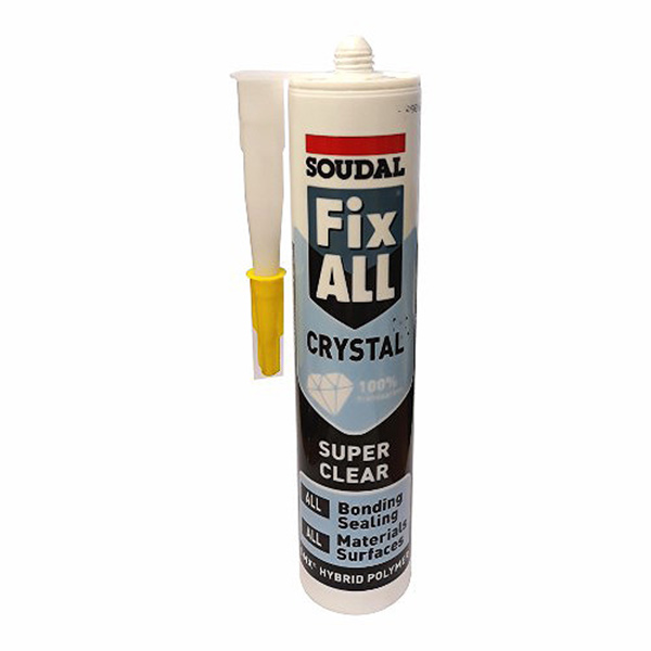 SOUDAL FIX ALL CRYSTAL ADH 290ML