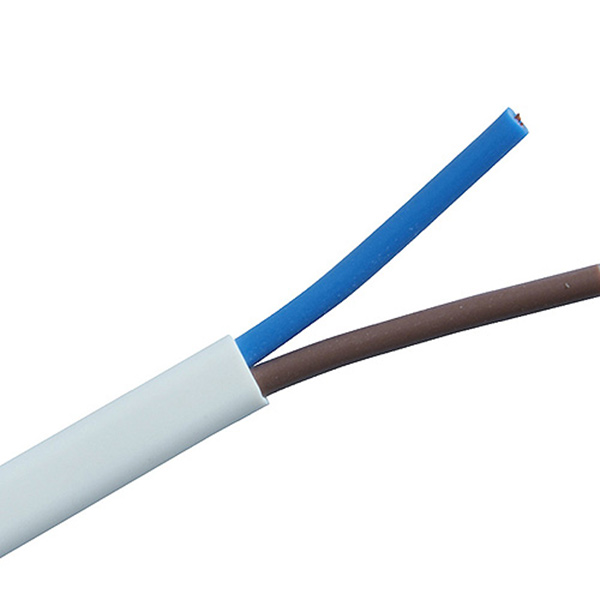FLEX CABLE 2C 1.5MM WHITE P/MT