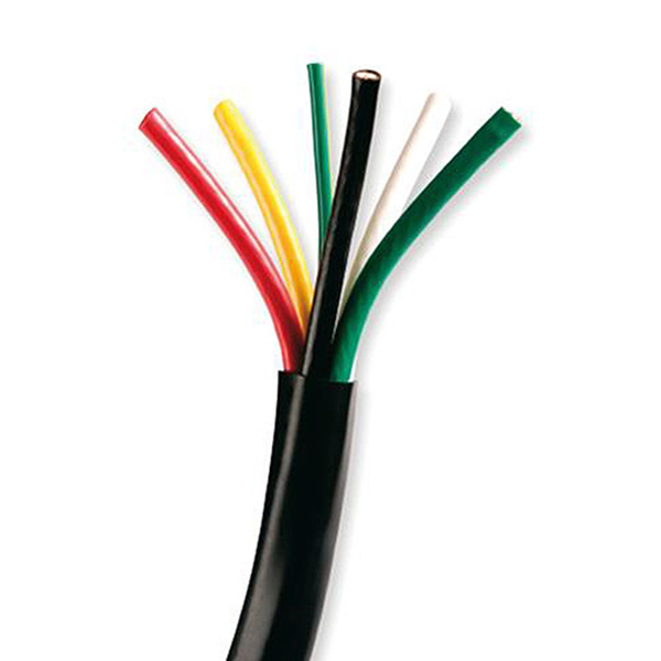 FLEX CABLE 5C .75MM BLACK P/MT