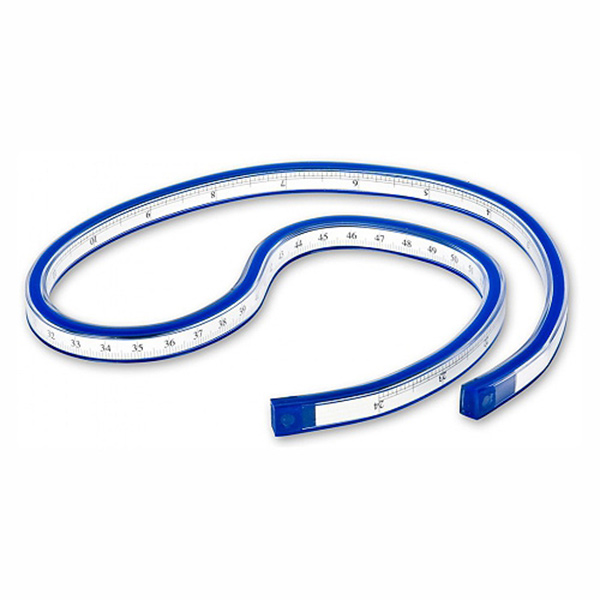 FLEXIBLE CURVE RULER 50cm