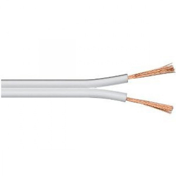 FLEX TWIN .5MM WHT PLAIN 5MT
