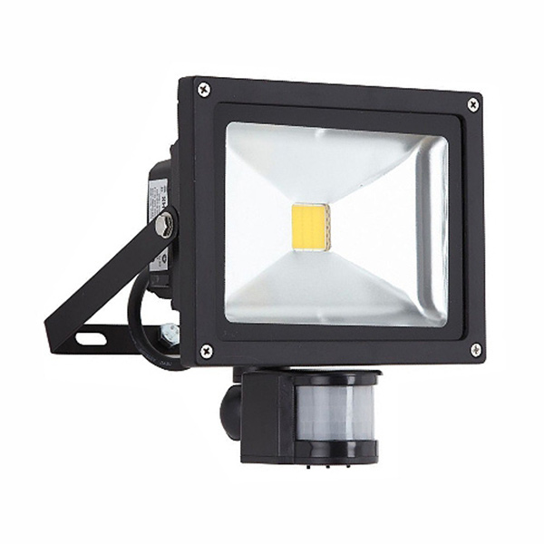 FLOOD LIGHT LED 10W 750L C/W SENSOR