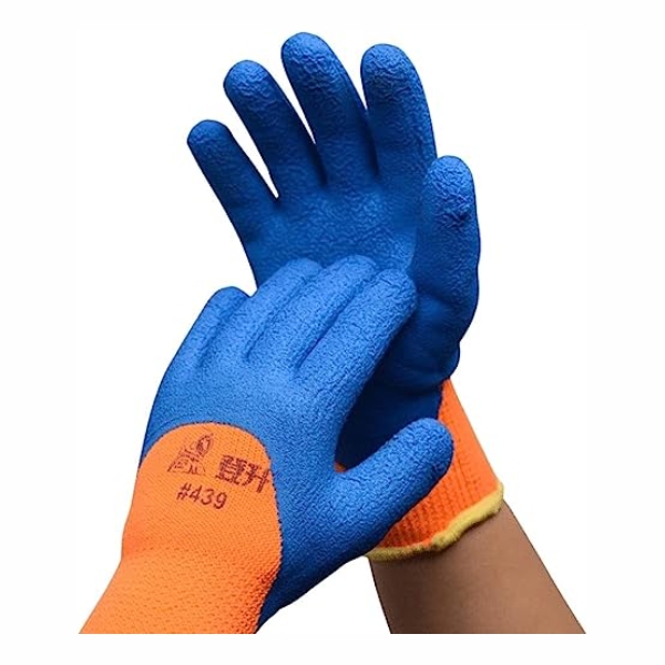 GLOVE THERMO GRIP WRIST BL&OR