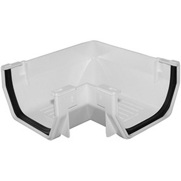 PVC GUTTER D SHAPE CORNER ANGLE