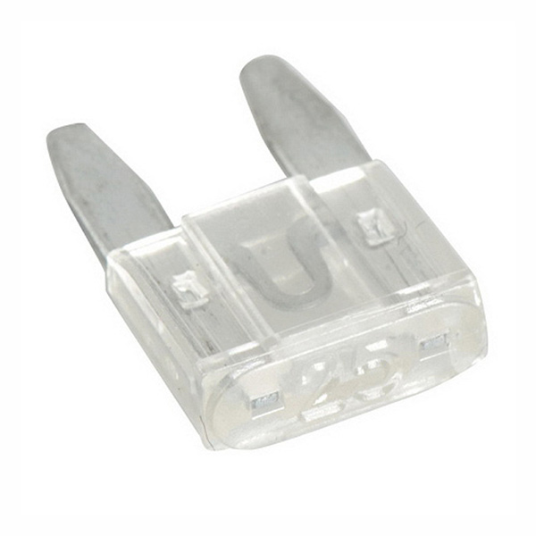 CAR FUSE LGE 25AMP CLE 5PC